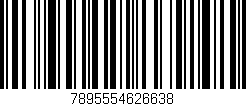 Código de barras (EAN, GTIN, SKU, ISBN): '7895554626638'