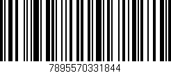 Código de barras (EAN, GTIN, SKU, ISBN): '7895570331844'