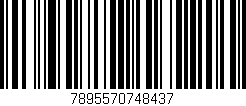 Código de barras (EAN, GTIN, SKU, ISBN): '7895570748437'