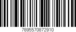 Código de barras (EAN, GTIN, SKU, ISBN): '7895570872910'