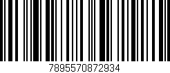 Código de barras (EAN, GTIN, SKU, ISBN): '7895570872934'