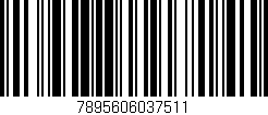 Código de barras (EAN, GTIN, SKU, ISBN): '7895606037511'