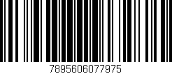 Código de barras (EAN, GTIN, SKU, ISBN): '7895606077975'