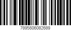 Código de barras (EAN, GTIN, SKU, ISBN): '7895606082689'