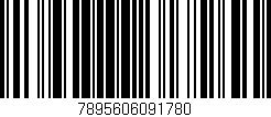 Código de barras (EAN, GTIN, SKU, ISBN): '7895606091780'
