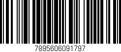 Código de barras (EAN, GTIN, SKU, ISBN): '7895606091797'