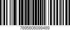 Código de barras (EAN, GTIN, SKU, ISBN): '7895606099489'