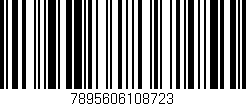 Código de barras (EAN, GTIN, SKU, ISBN): '7895606108723'