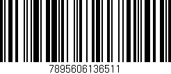 Código de barras (EAN, GTIN, SKU, ISBN): '7895606136511'