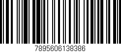Código de barras (EAN, GTIN, SKU, ISBN): '7895606138386'