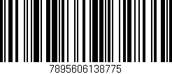 Código de barras (EAN, GTIN, SKU, ISBN): '7895606138775'