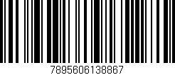 Código de barras (EAN, GTIN, SKU, ISBN): '7895606138867'