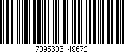 Código de barras (EAN, GTIN, SKU, ISBN): '7895606149672'