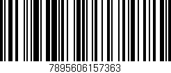 Código de barras (EAN, GTIN, SKU, ISBN): '7895606157363'