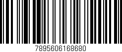 Código de barras (EAN, GTIN, SKU, ISBN): '7895606168680'