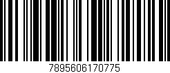 Código de barras (EAN, GTIN, SKU, ISBN): '7895606170775'