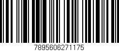 Código de barras (EAN, GTIN, SKU, ISBN): '7895606271175'