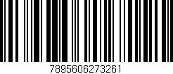 Código de barras (EAN, GTIN, SKU, ISBN): '7895606273261'