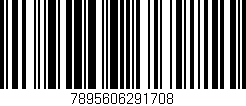 Código de barras (EAN, GTIN, SKU, ISBN): '7895606291708'