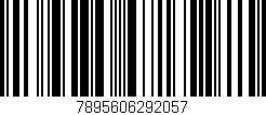 Código de barras (EAN, GTIN, SKU, ISBN): '7895606292057'
