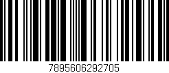 Código de barras (EAN, GTIN, SKU, ISBN): '7895606292705'