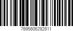 Código de barras (EAN, GTIN, SKU, ISBN): '7895606292811'