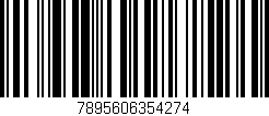 Código de barras (EAN, GTIN, SKU, ISBN): '7895606354274'