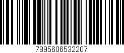 Código de barras (EAN, GTIN, SKU, ISBN): '7895606532207'