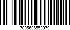 Código de barras (EAN, GTIN, SKU, ISBN): '7895606550379'