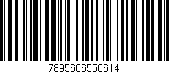 Código de barras (EAN, GTIN, SKU, ISBN): '7895606550614'