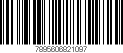 Código de barras (EAN, GTIN, SKU, ISBN): '7895606821097'