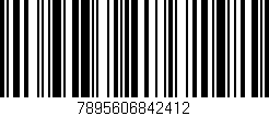 Código de barras (EAN, GTIN, SKU, ISBN): '7895606842412'