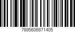 Código de barras (EAN, GTIN, SKU, ISBN): '7895606871405'