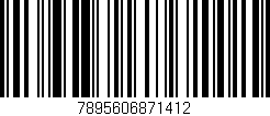 Código de barras (EAN, GTIN, SKU, ISBN): '7895606871412'