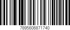 Código de barras (EAN, GTIN, SKU, ISBN): '7895606871740'