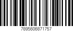 Código de barras (EAN, GTIN, SKU, ISBN): '7895606871757'
