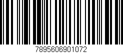 Código de barras (EAN, GTIN, SKU, ISBN): '7895606901072'