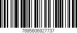 Código de barras (EAN, GTIN, SKU, ISBN): '7895606927737'