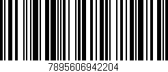 Código de barras (EAN, GTIN, SKU, ISBN): '7895606942204'
