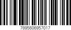 Código de barras (EAN, GTIN, SKU, ISBN): '7895606957017'