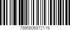 Código de barras (EAN, GTIN, SKU, ISBN): '7895606972119'
