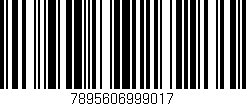 Código de barras (EAN, GTIN, SKU, ISBN): '7895606999017'