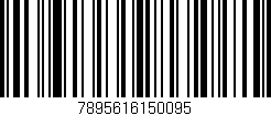 Código de barras (EAN, GTIN, SKU, ISBN): '7895616150095'