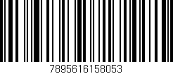 Código de barras (EAN, GTIN, SKU, ISBN): '7895616158053'
