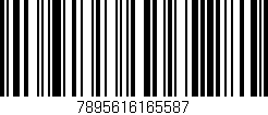 Código de barras (EAN, GTIN, SKU, ISBN): '7895616165587'