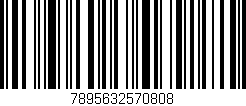 Código de barras (EAN, GTIN, SKU, ISBN): '7895632570808'
