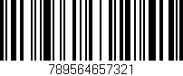 Código de barras (EAN, GTIN, SKU, ISBN): '789564657321'