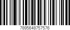 Código de barras (EAN, GTIN, SKU, ISBN): '7895648757576'