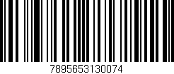 Código de barras (EAN, GTIN, SKU, ISBN): '7895653130074'