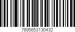 Código de barras (EAN, GTIN, SKU, ISBN): '7895653130432'